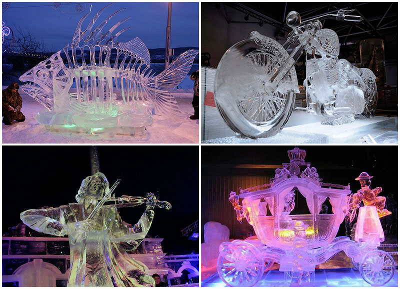 15 шедевров ледяной скульптуры