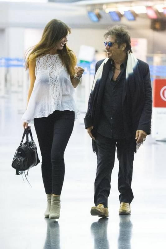 Аль Пачино с подружкой