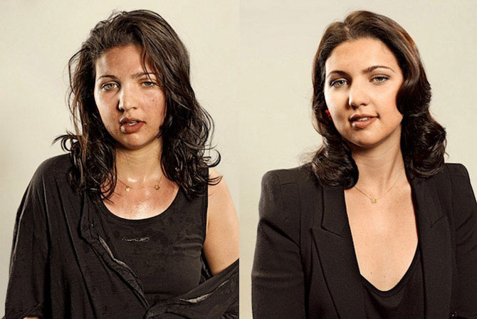 После и до пробежки