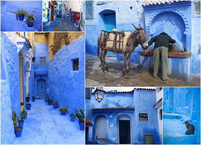 Голубой город Шефшауен