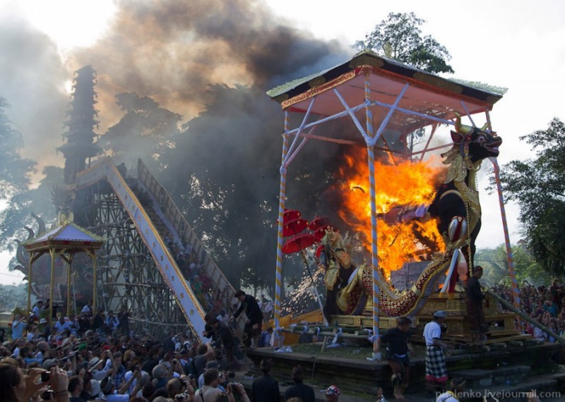 Церемония кремации