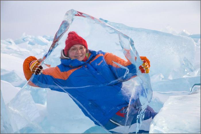 Кристально чистые льды Байкала