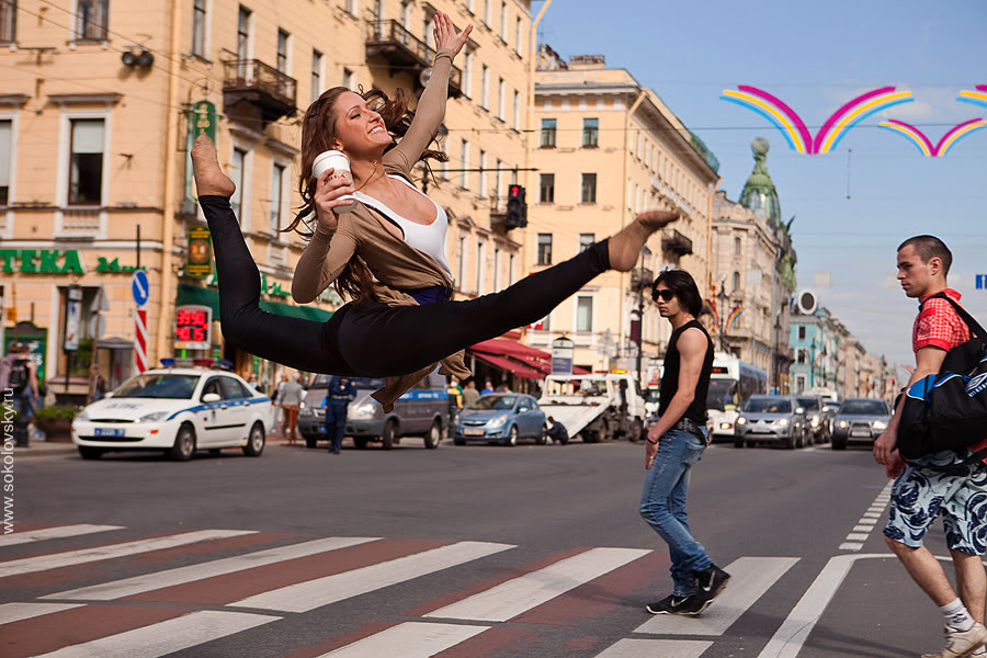Dance-Petersburg удивляет туристов и жителей Петербурга! 