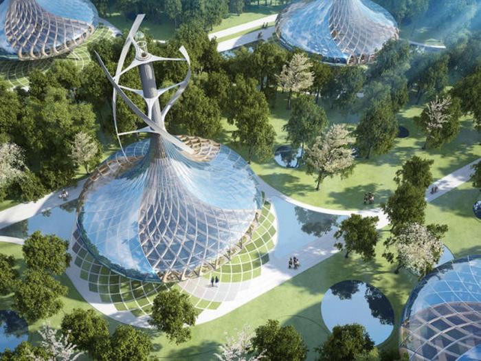 Проект эко города в Китае