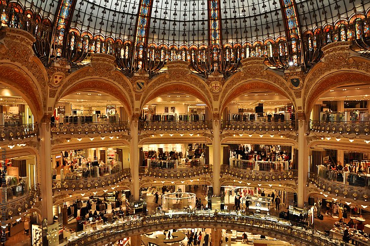 "Галери Лафайет" - королевство шоппинга