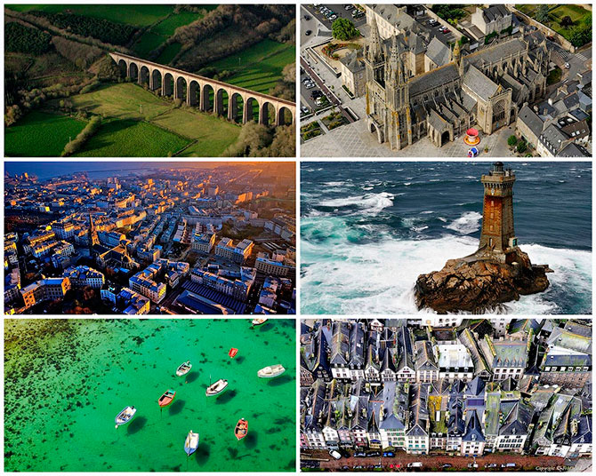 Красота Франции с высоты