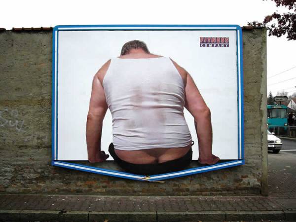 Гениальная реклама для пользы тела