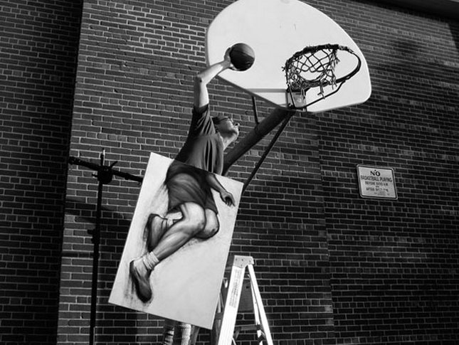 Иллюзии Грегори Скотта – живопись + фотография