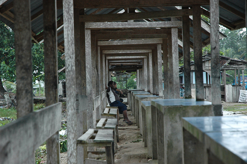 Остров Биак: рыбные рынки