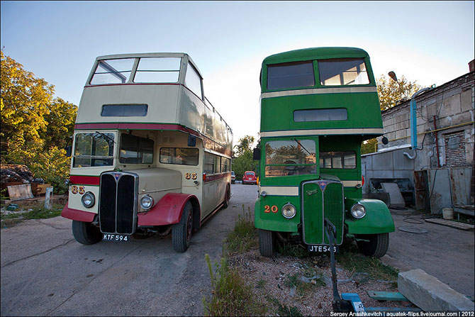 Легенда Лондона – знаменитый London Bus AEC Regent III