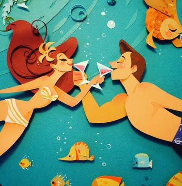 Бумажный арт от Brittney Lee