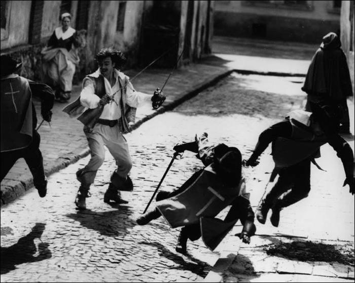 Фото со съемок трех мушкетеров