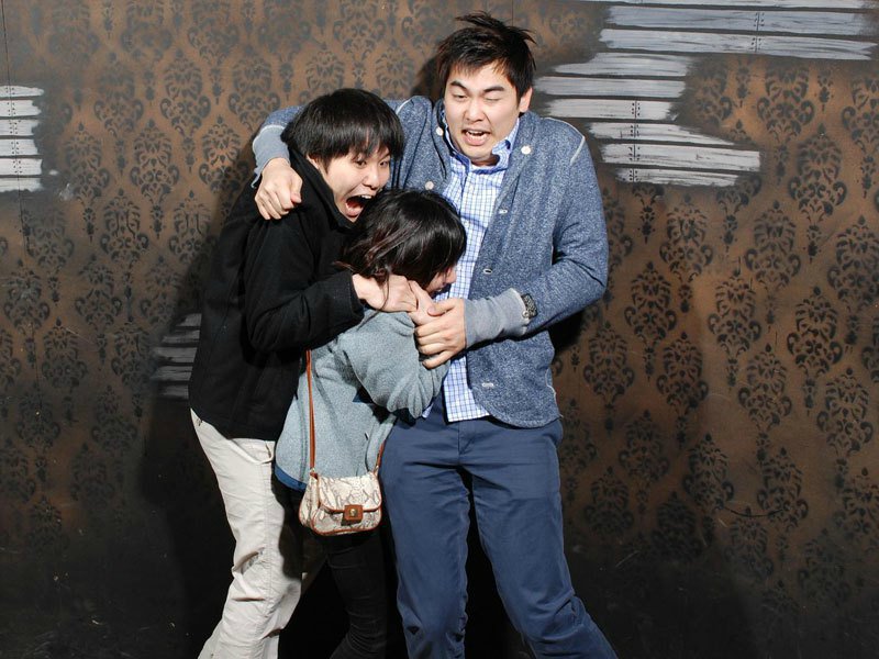 Фотографии людей, которые никогда не забудут "Дом с привидениями"