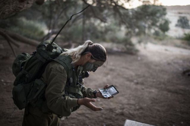 Девушки израильской армии 