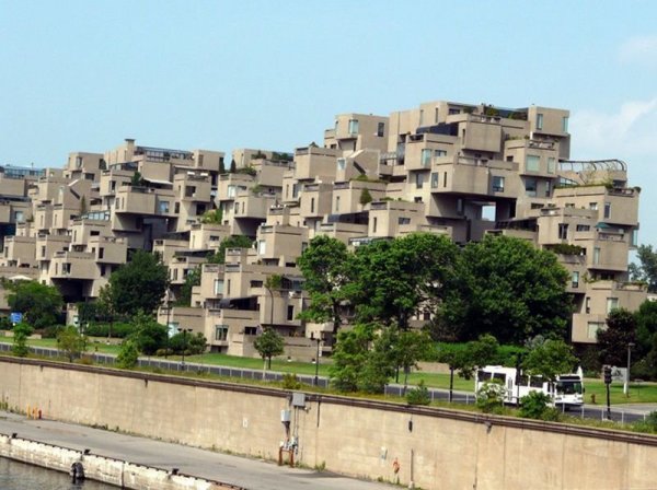 Необычный дом Habitat 67