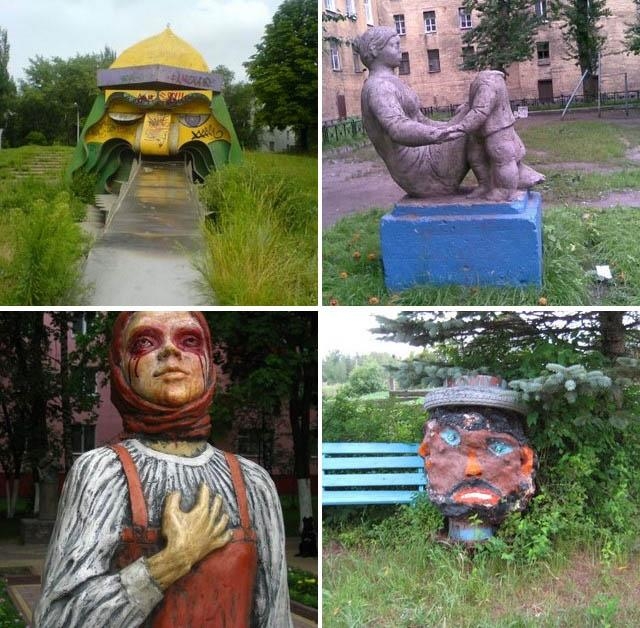 Детские площадки вселяющие ужас