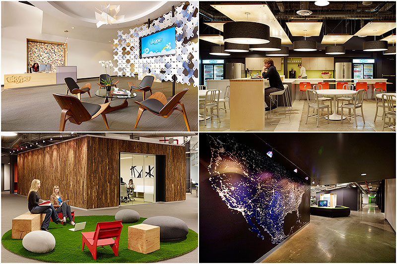 Головной офис Skype в Пало Альто