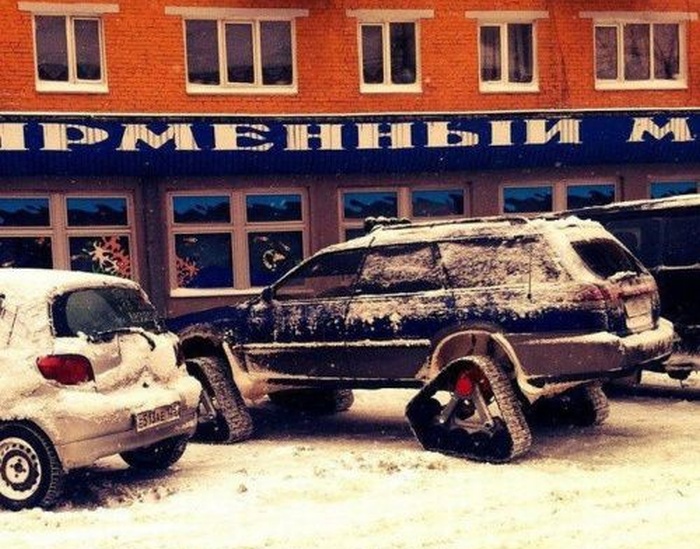 Странный тюнинг и необычные автомобили