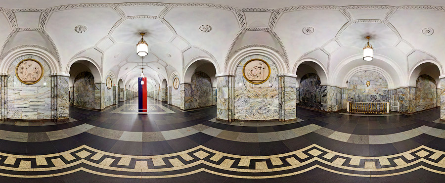 Панорамный взгляд на метро
